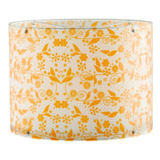 EGLO CUBA 88748 Lampenschirm Ø 39 cm Kunststoff mit Blumenmuster