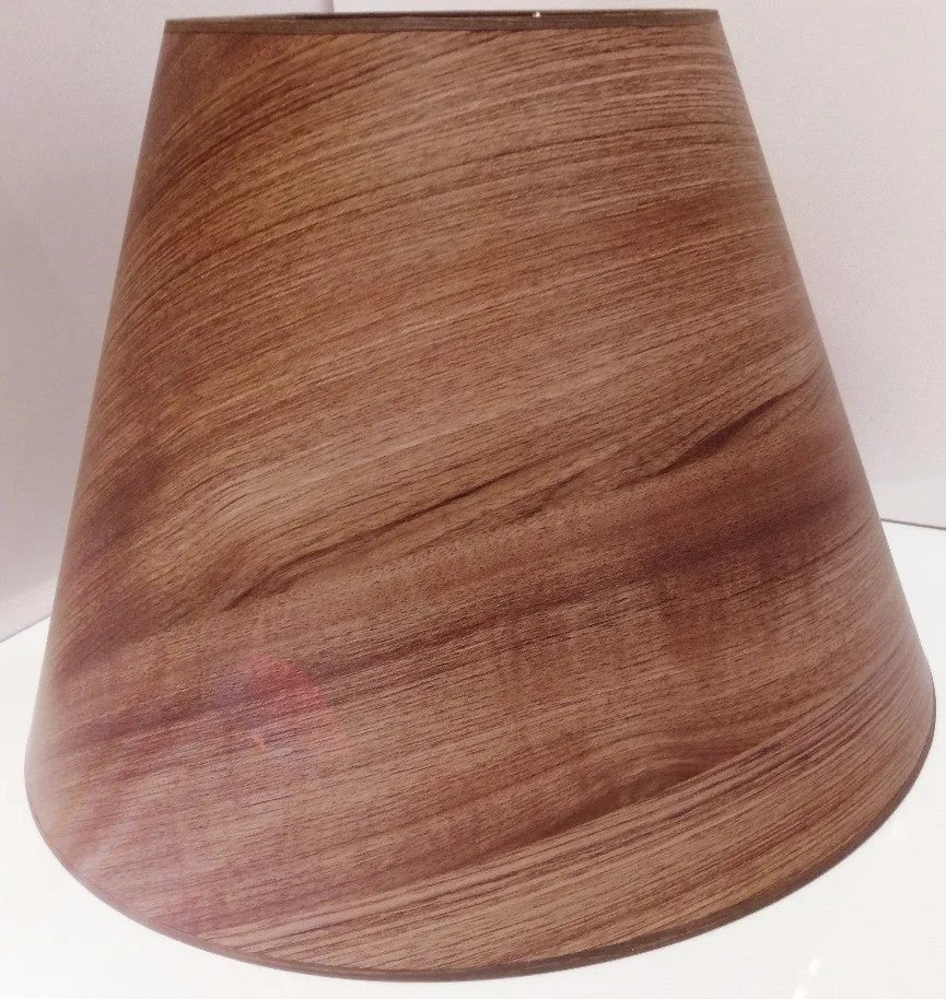 Hängeleuchte aus PCV,  Teak Braun , FLI 217031