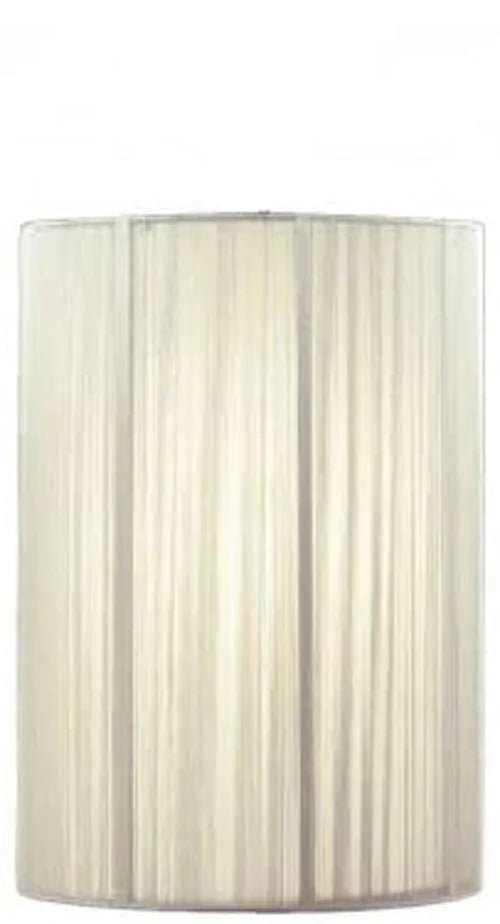 Lampenschirm silber glänzend 40x28cm E27 Lampenschirm – saasil.de