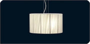 Lampenschirm silber glänzend 48x27cm 3x E27 Lampenschirm – saasil.de