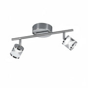 LED Deckenstrahler Nickel Deckenspot 2 flammig Cassini – Wandleuchte LED