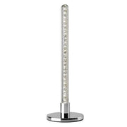LED Deko Tischleuchte 10W Claudi Glas Lichtsäule Tischlampe