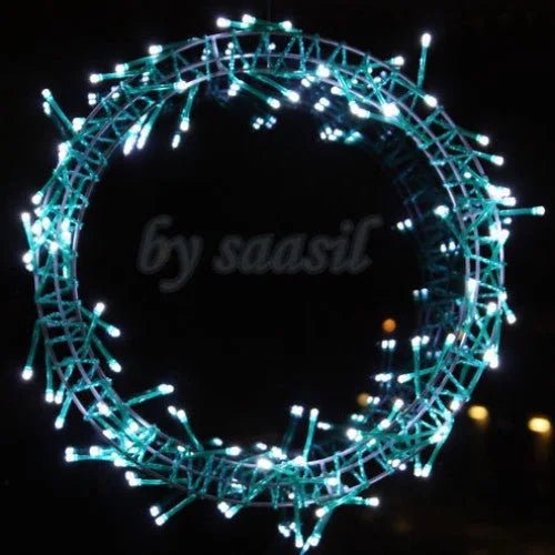 LED Lichtkranz Weihnachten Türkranz Wandkranz Ø40