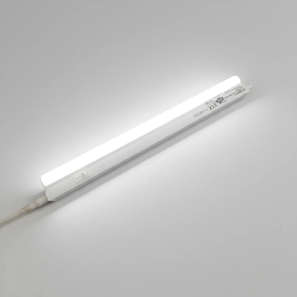 LED Lichtleiste 30cm mit Schalter für Steckdose Unterbauleuchte verbindbar