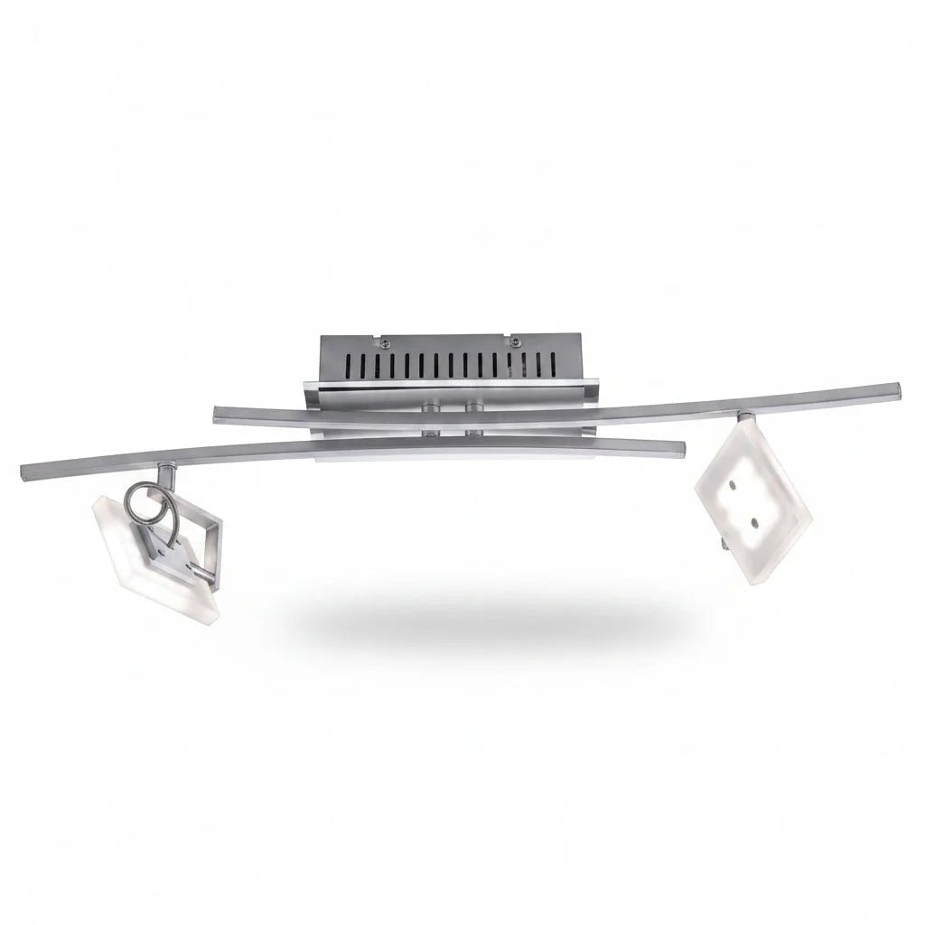 LED Deckenstrahler Spotschiene 2-flammig dimmbar – Strahler / Spotbeleuchtung