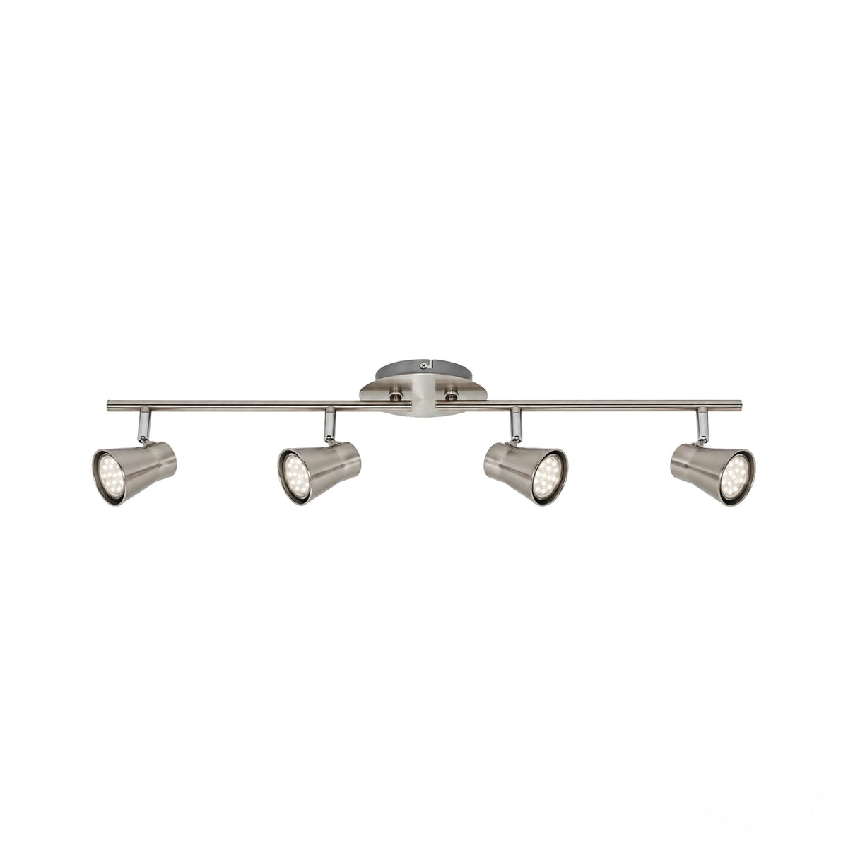 Briloner FOUR LED Strahlerleiste 4-flammig Nickel-matt 