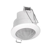 MERGE JQ-Q Einbau Bewegungsmelder Sensor Einbausensor 600W 360° 5m Unterputz einbau bewegungssensor für loch 65mm weiß