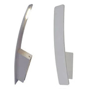 LED Wandlampe in Aluminium silber indirekter Lichteffekt – Wandleuchte LED, dimmbar