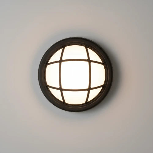 Odense LED Außen Decken-/Wandleuchte IP65 schwarz