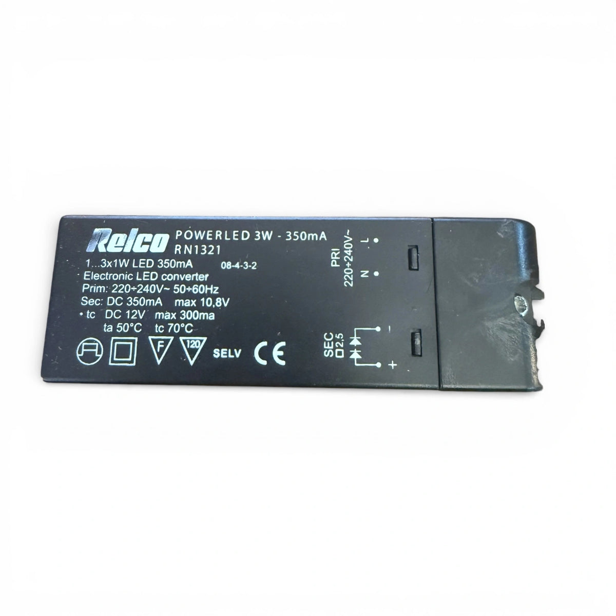 Relco POWERLED RN1321 LED Treiber 350mA 3W Konstantstrom 220-240V