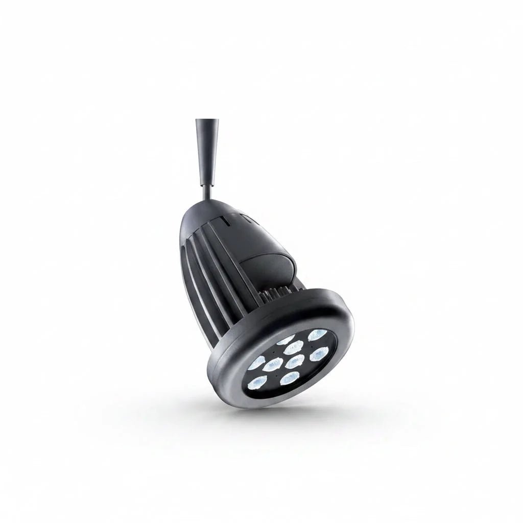 27W LED 3-Phasen Strahler Retail grau