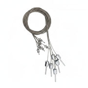 RHI145 Seilabhängung 6er Set für Panel 145 cm stufenlos einstellbar