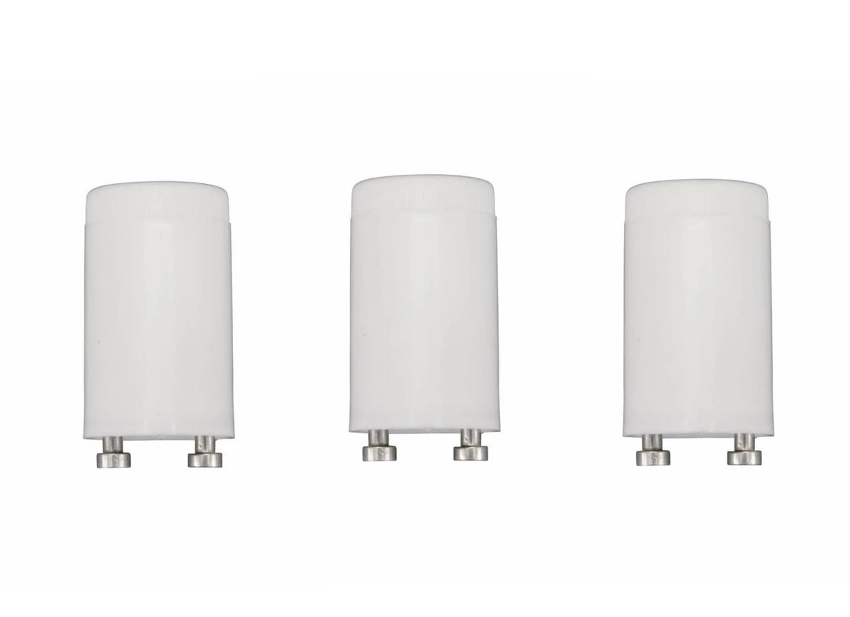 3er Pack Starter für Leuchtstoffröhren Leuchtstofflampen 4 - 22 W Briloner 6457-022