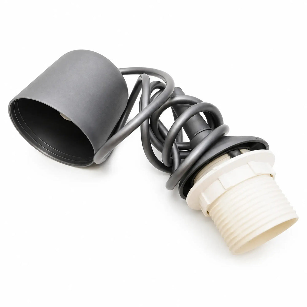 Snoerpendel voor hanglampen, 130cm, E27 zilver