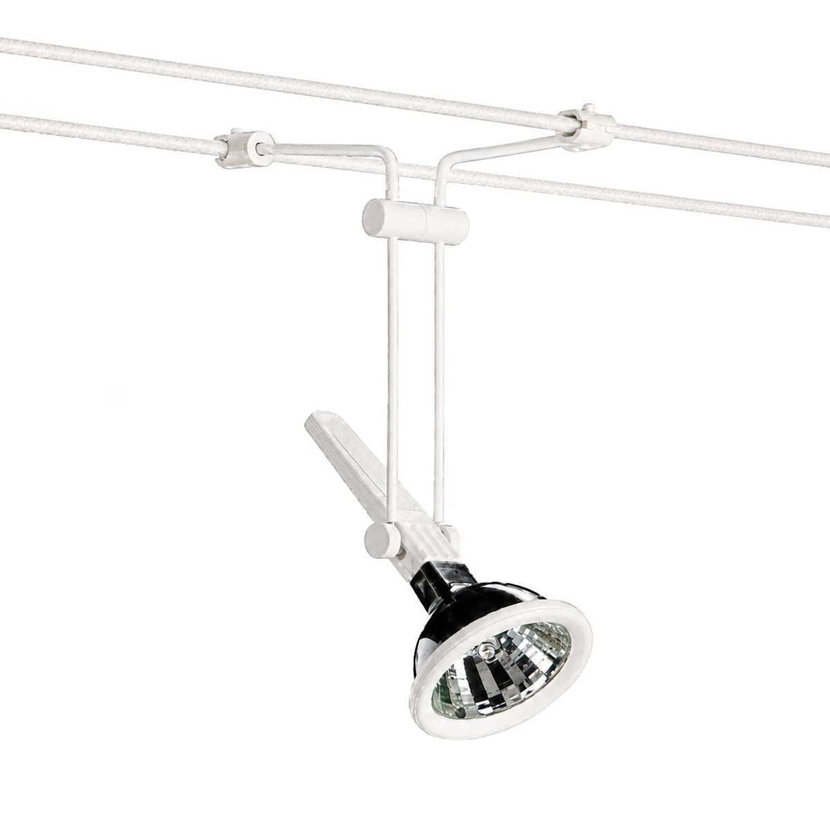 Paulmann Seilstrahler 974.25 Design Spot für 12V Seilsystem weiß mit MR16 Reflektor