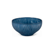 Blauwe glazen schaal Ø 29 cm – mondgeblazen & handgeslepen | Sompex Dinah