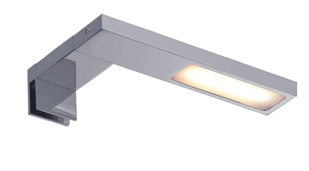 Klemmleuchte LED für Spiegel und Schrank Chrom IP44 Galeria Hook Paulmann 990.89