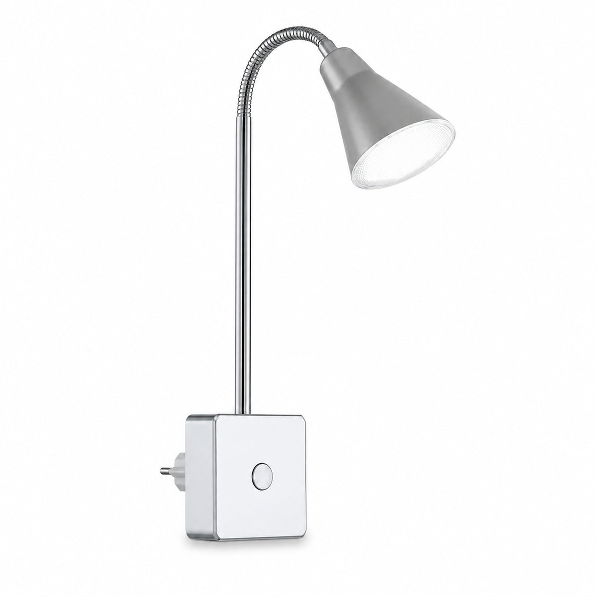 steckdosenlampe led mit schalter für steckdose 230v nera 92959 eglo