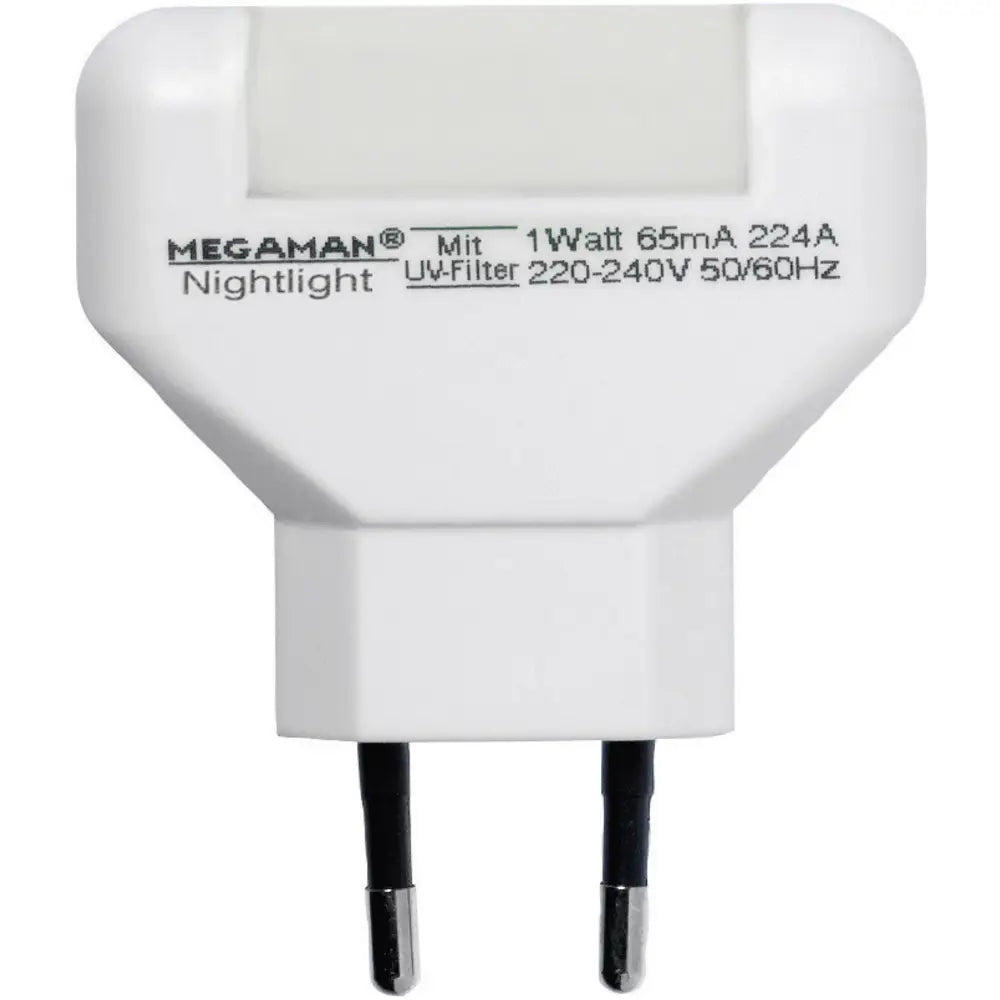 orientierungslicht Kleine LED Steckdosenlampe warmweiß Nachtlicht - Megaman MM001