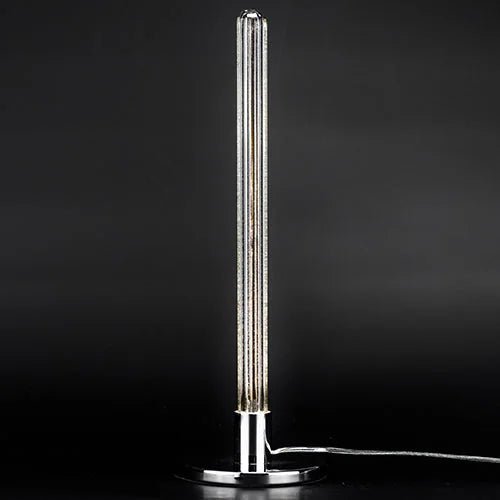 LED Deko Tischleuchte 10W Claudi Glas Lichtsäule