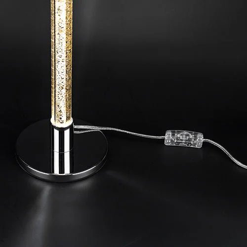 LED Deko Tischleuchte 10W Claudi Glas Lichtsäule