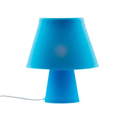 Deko Tischleuchte Numen in Blau aus Silikon Tischlampe