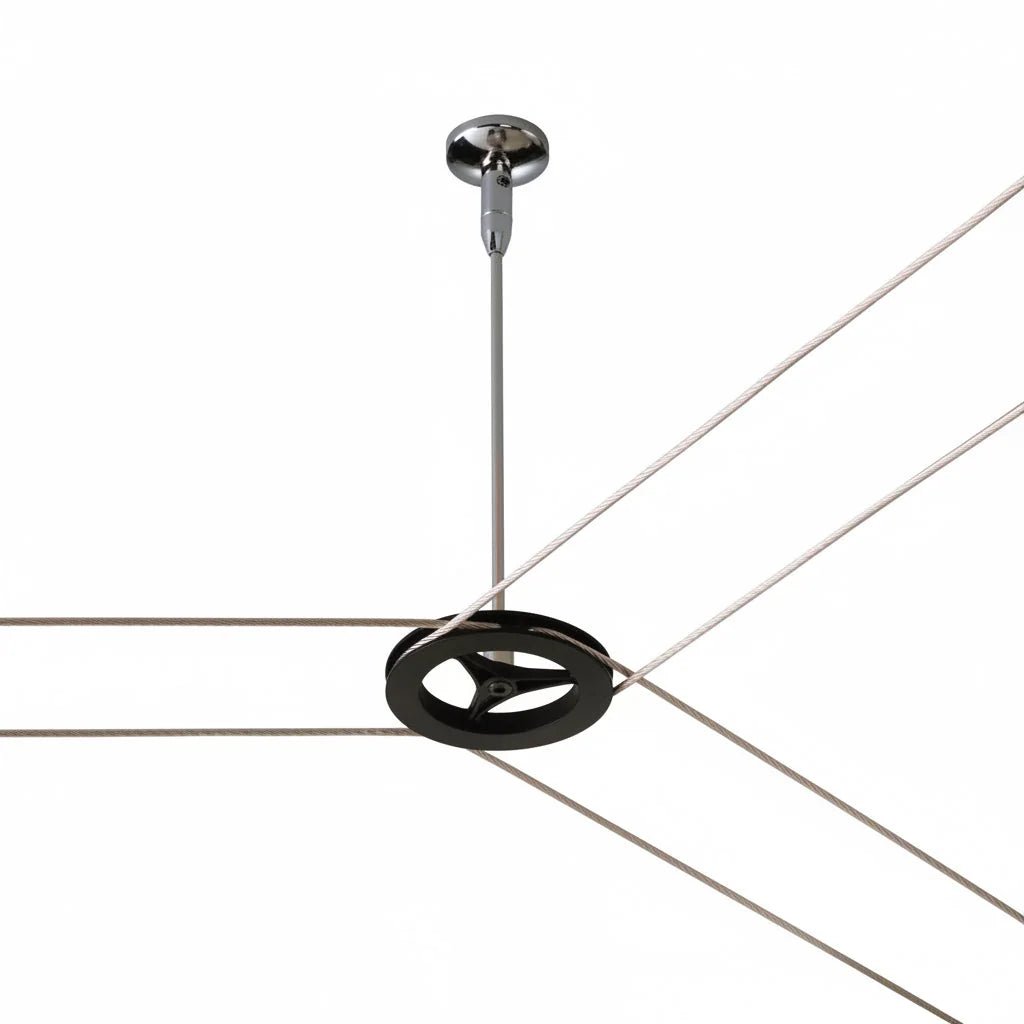 Umlenker Y Kunststoff Schwarz Zubehör für Seilsystem 12V