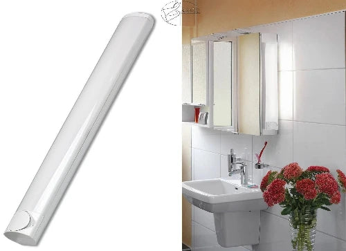 Badleuchte Badlampe Spiegelleuchte Spiegellampe Wandleuchte mit Steckd