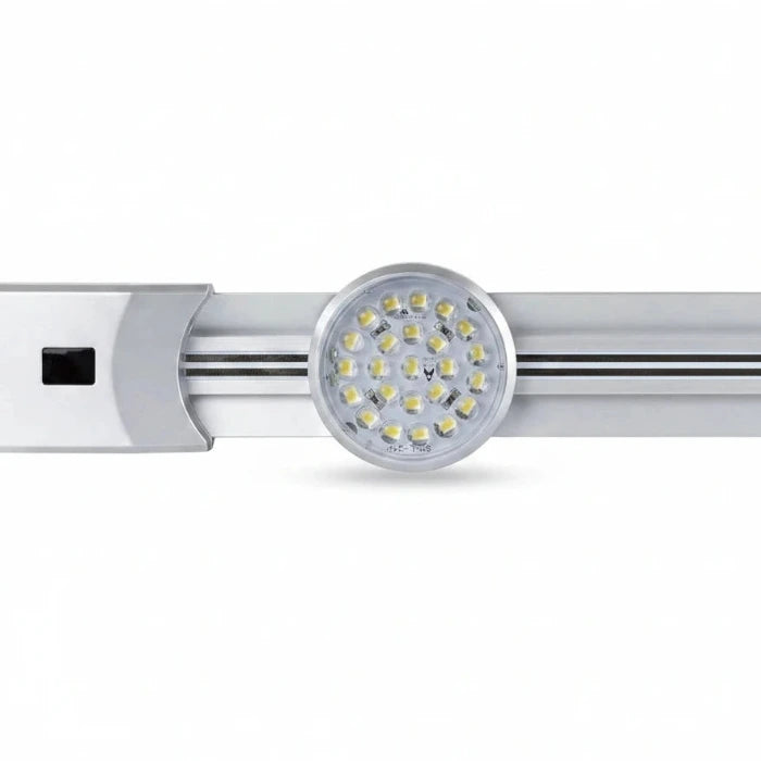 LED Lichtleiste 60 cm für Küche und Unterschrank mit Sensor und schwenkbaren Lichtquellen