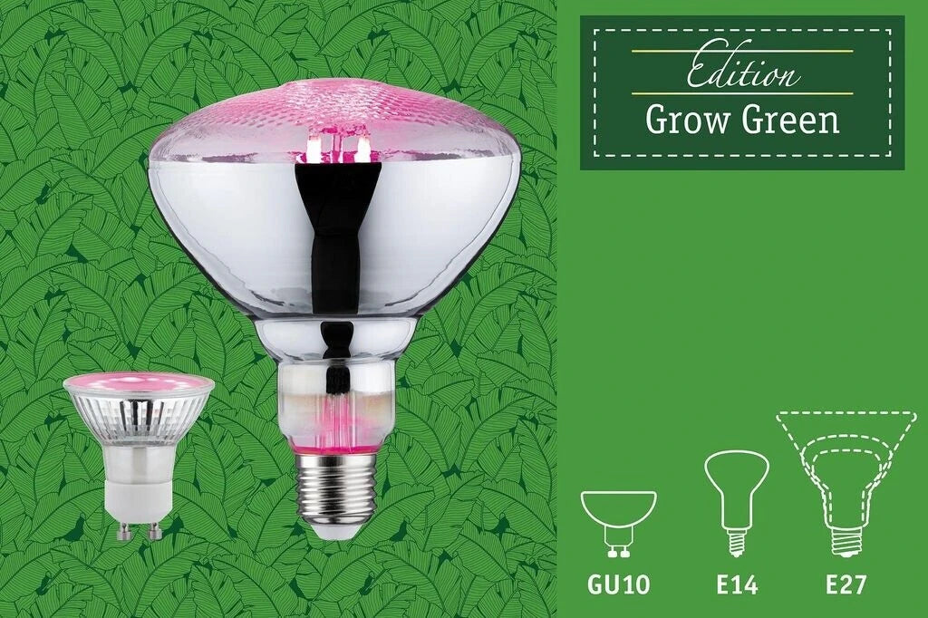 paulmann grow green edition led leuchtmittel für pflanzenwachstum