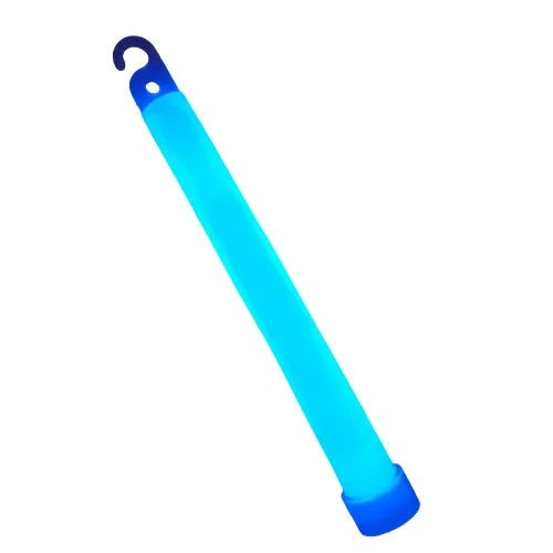 XL Knicklicht blau 15 cm mit Halskette